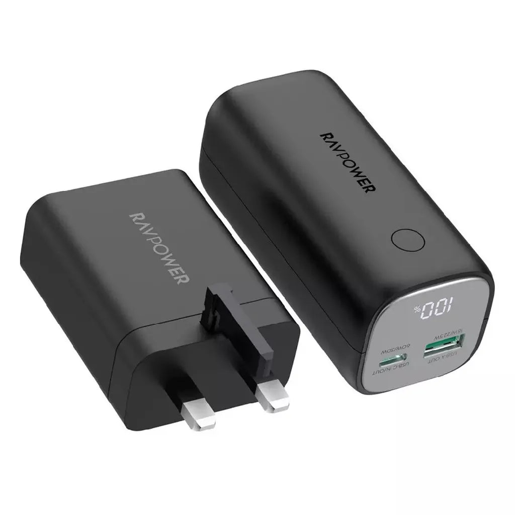 RAVPower RP-PB208 Super+  PD Pioneer 10400mAh 30W Power Bank & 65W Charger Combo
