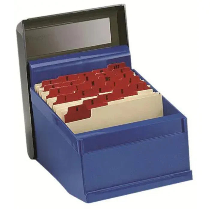 REXEL DELUXE INDEX BOX 8″X5″