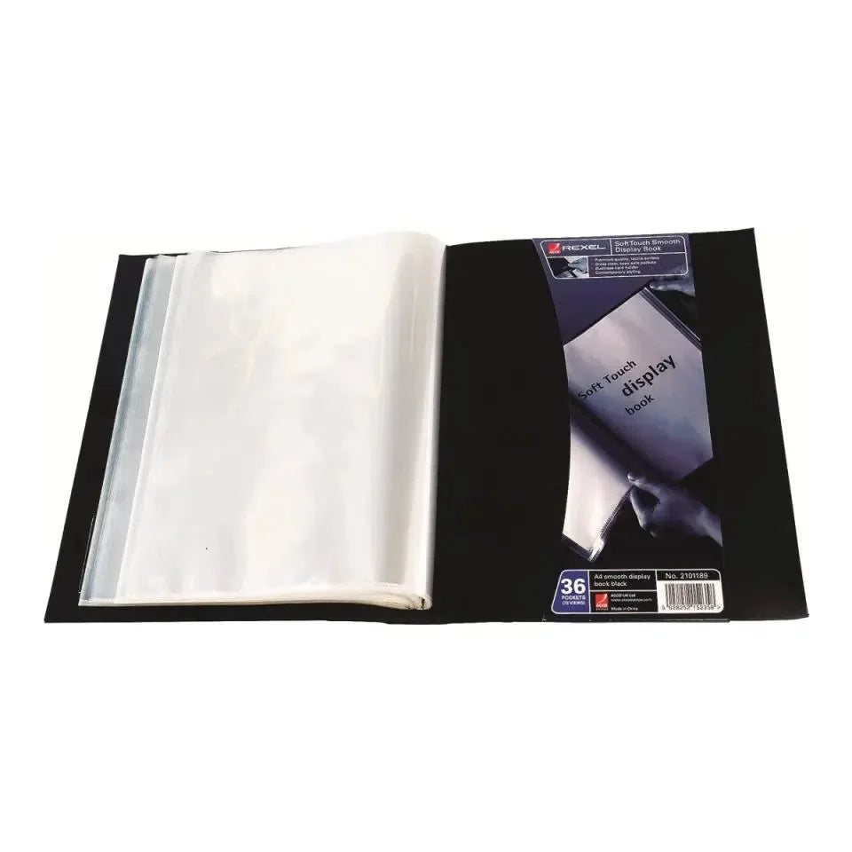 REXEL DISPLAY BOOK SUEDE 2101189/2101188