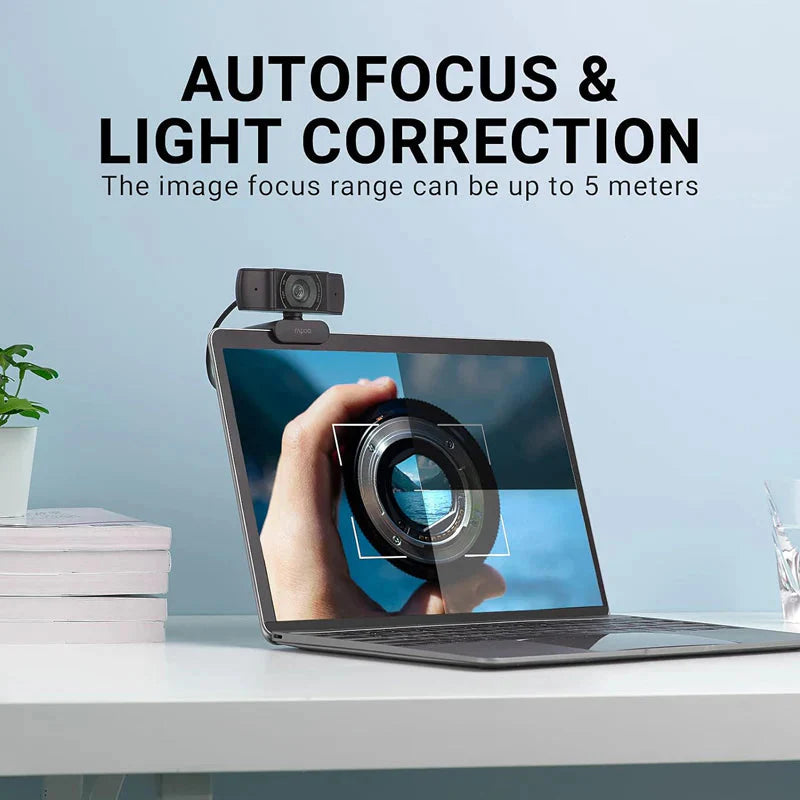 Rapoo C200 Webcam - 720P HD / USB - Black