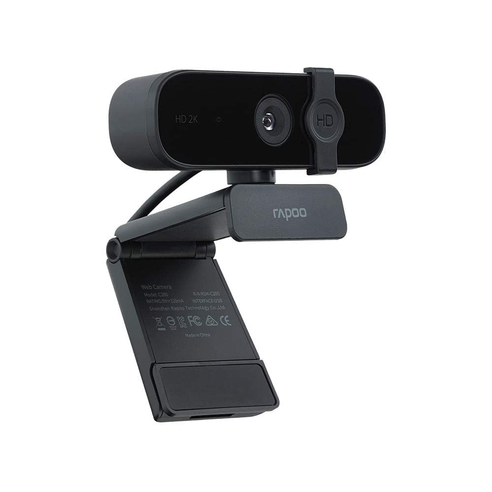 Rapoo C280 Webcam - 2.4 GHz / 2K HD / USB - Black