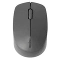 Rapoo M100 Silent Wireless Mouse - 2.4 GHz / 1300 DPI / Bluetooth / USB - Dark Grey