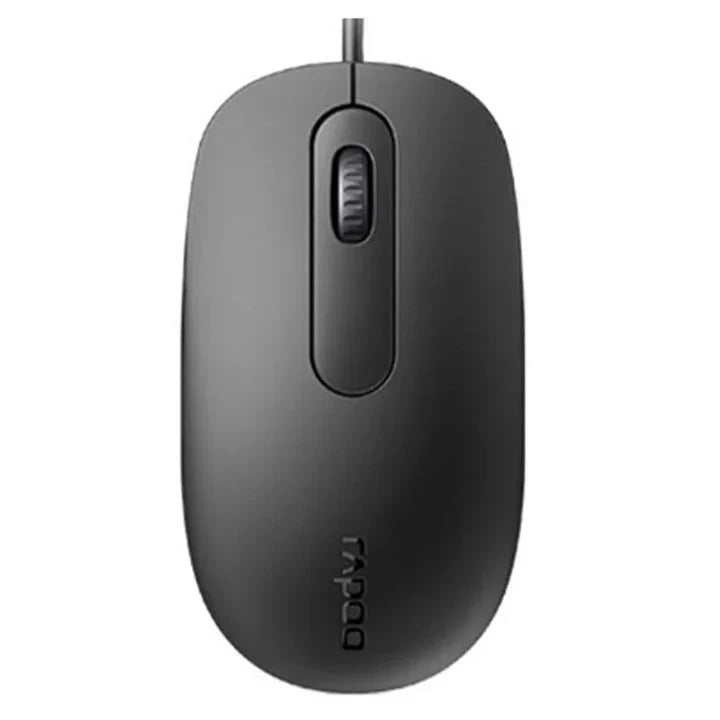 Rapoo N200 Wired Optical Mouse Black