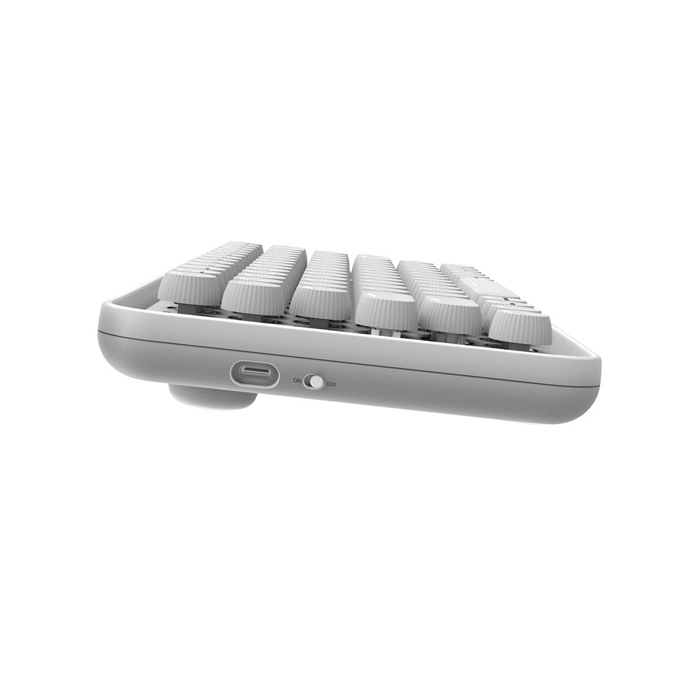 Rapoo Ralemo Pre 5 Keyboard – White Bluetooth Wireless Compact Multi-mode Mechanical – Eng