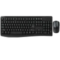 Rapoo X1800Pro Wireless Optical Mouse & Keyboard AR - Black