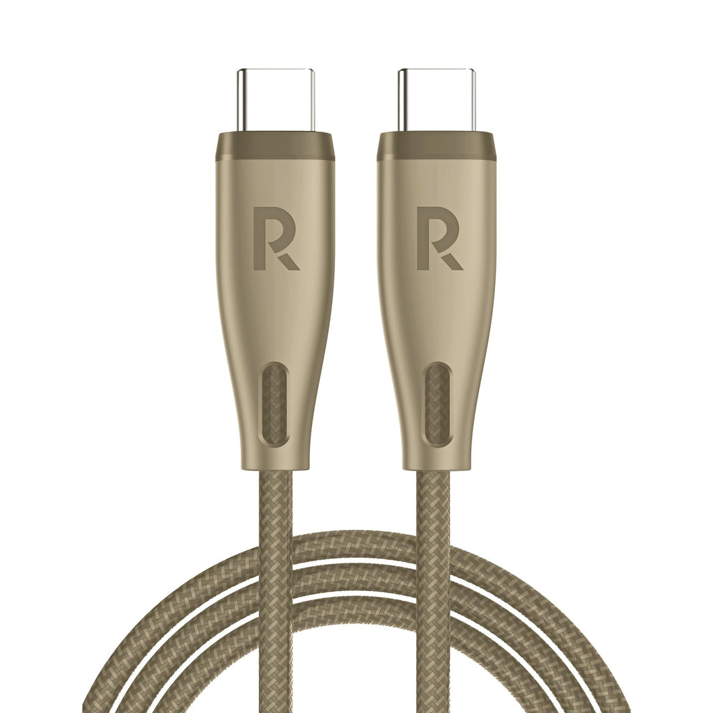 Ravpower Rp-Cb1037 60W C-C 1.2M Usb2.0 3A Cable Gold