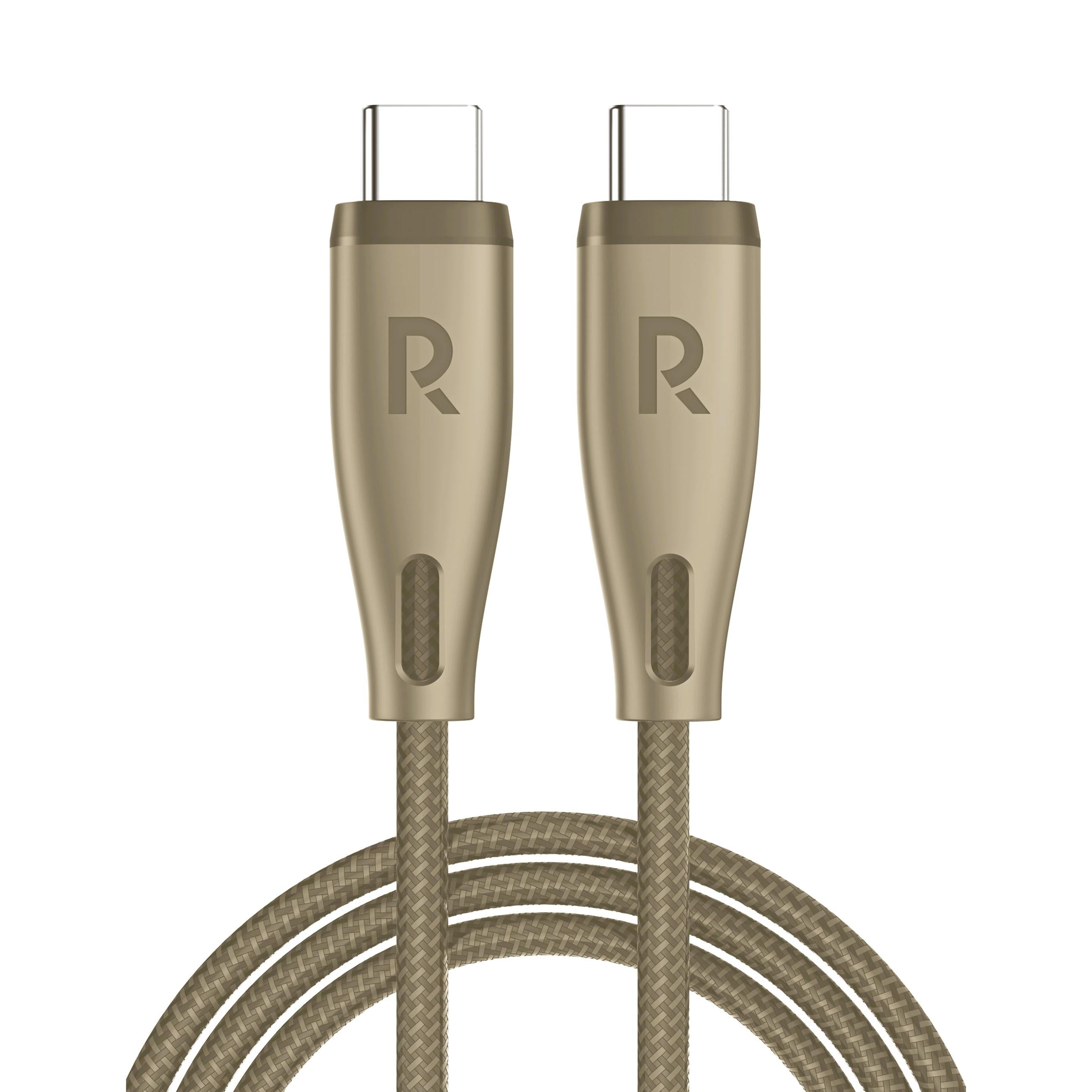 Ravpower Rp-Cb1037 60W C-C 1.2M Usb2.0 3A Cable Gold