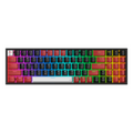 Redragon POLLUX Pro K628 RGB Swappable Wireless Mechanical Gaming Keyboard, Red Switch, – Black