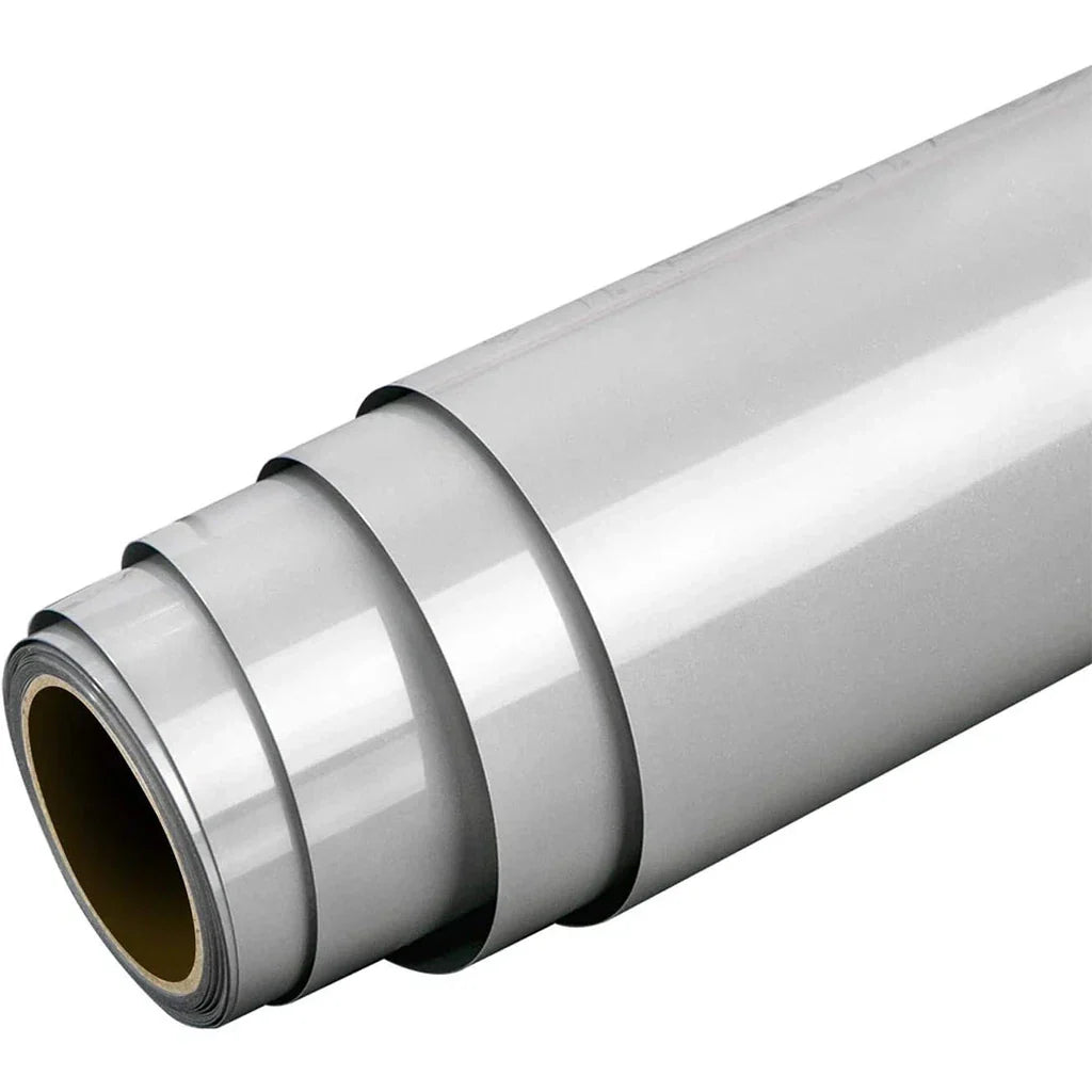 Reflective Silver PVC Sticker Roll – 50cm x 1m (Model: 9905HAD)