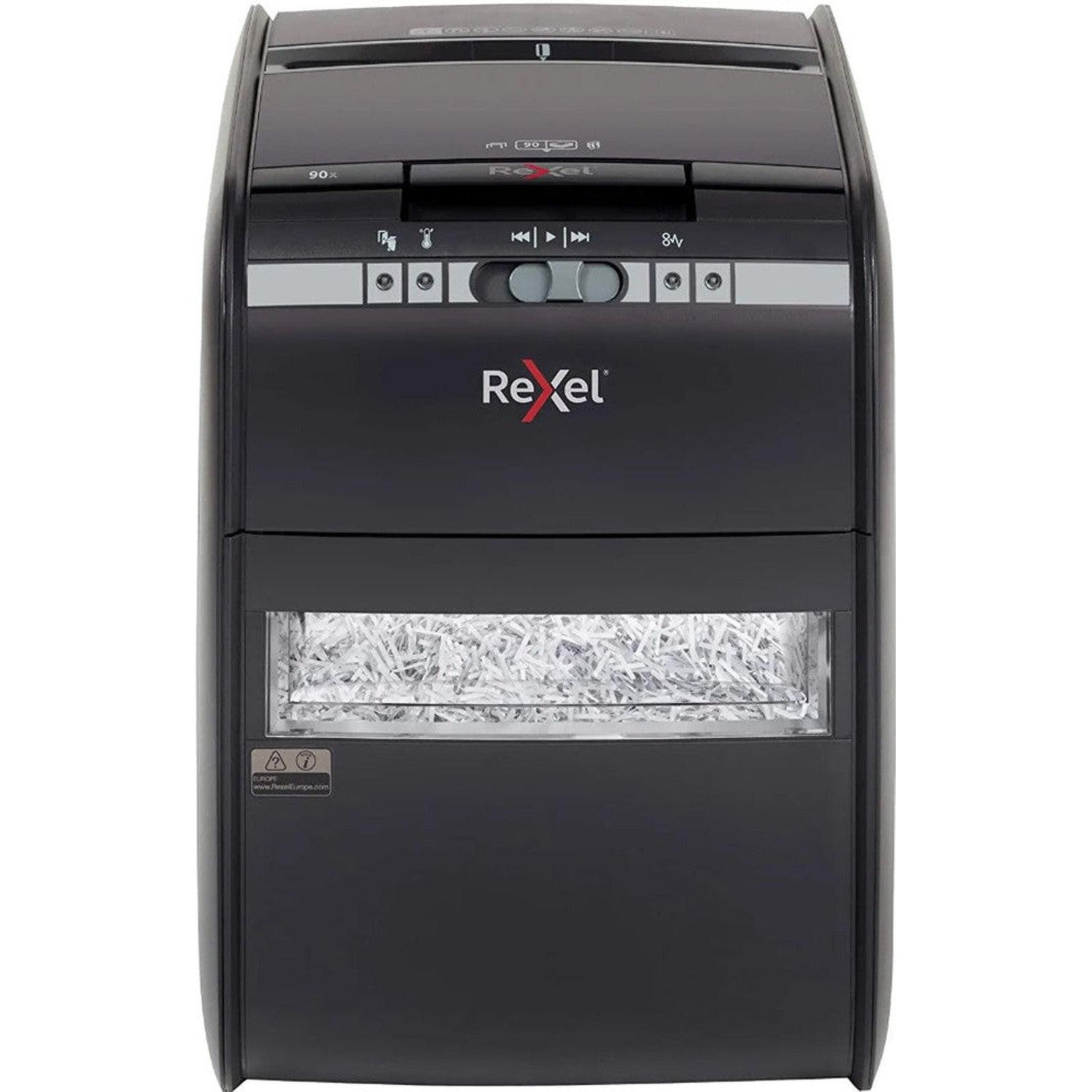 Rexel Auto+ 90X Auto Feed 60 Sheet Cross Cut Shredder