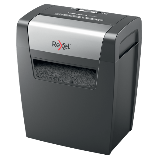 Rexel Momentum X406 Cross Cut Paper Shredder P4
