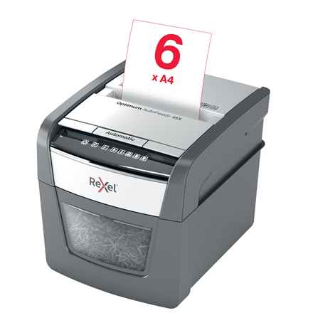 Rexel Optimum AutoFeed 45X Automatic Cross Cut Paper Shredder