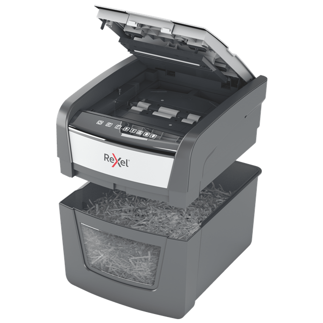 Rexel Optimum AutoFeed 45X Automatic Cross Cut Paper Shredder