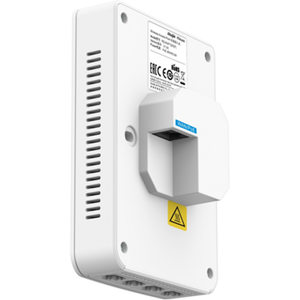 Reyee Wi-Fi 5 1267Mbps Wall-Mounted Access Point, Rg-Rap1200(P)