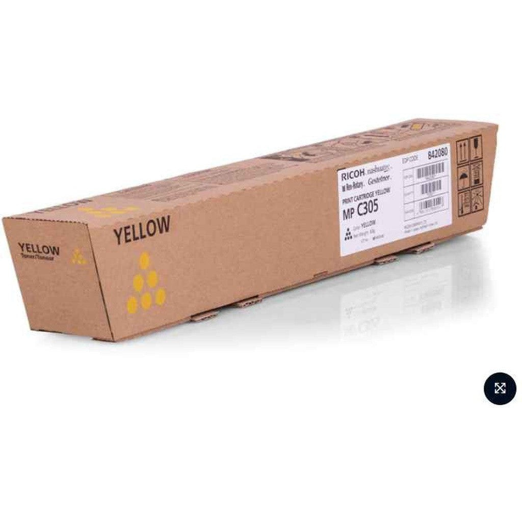 Ricoh Mpc 305 Yellow Toner Cartridge