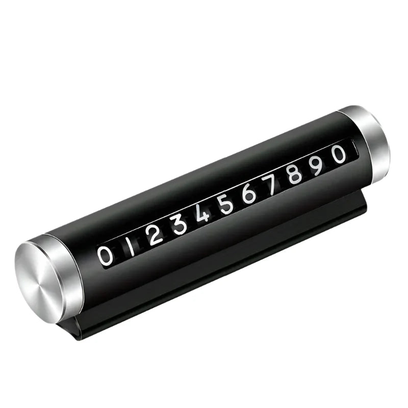Roller Number Card For Temporary Parking