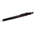 Rotring Mechanical Pencil (800+0.5Mm) Full Black Mechanical Pencil & Stylus Hybrid