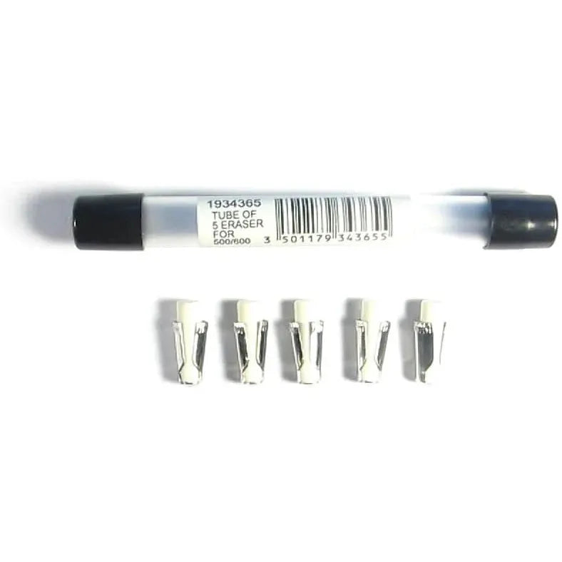 Rotring Replacement Eraser (500/600) - (1934365) Set Of 5Pc