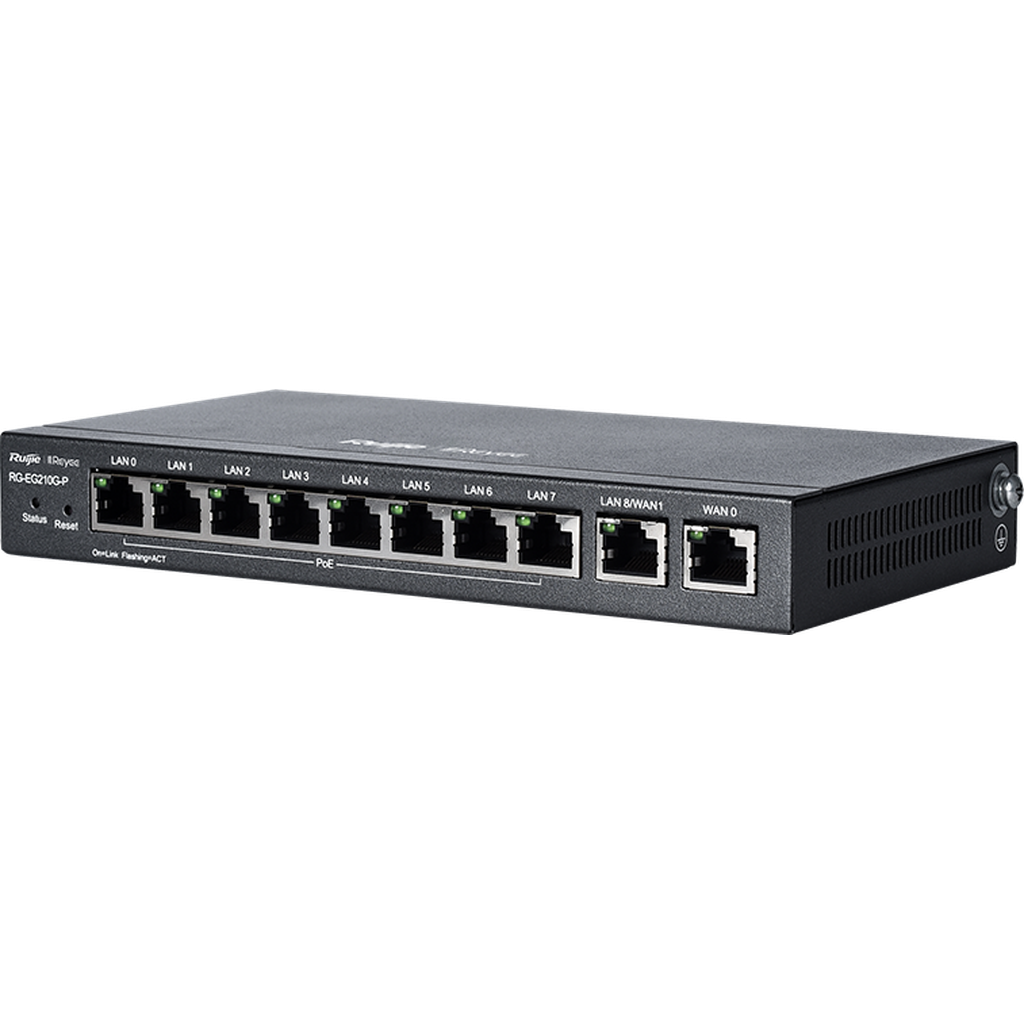 Ruijie Cloud Managed Poe Router Rg-Eg210G-P
