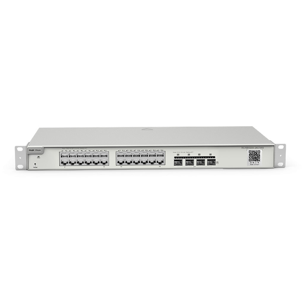Ruijie L2 10G Uplink Cloud Managed Switches Rg-Nbs3200-24Gt4Xs-P