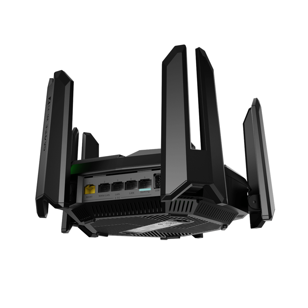 Ruijie Reyee RG-EW7200BE PRO BE7200 Dual-Band WiFi 7 Cloud-Managed Gaming Router, 2.5G, Dual WAN Aggregation