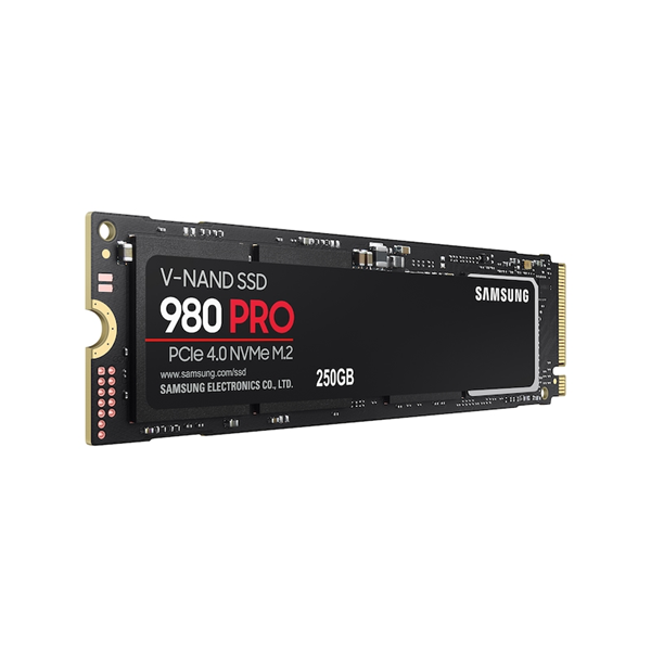 SAMSUNG 250GB 980 Pro NVMe M.2 SSD PCIe 4.0, 7000MB/s