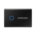 SAMSUNG 2TB T7 Touch Portable SSD USB-C, (1050MB/s) - Black