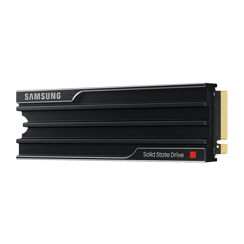 SAMSUNG 4TB 9100 Pro Heatsink NVMe M.2 SSD PCIe 5.0 (x4) – 14,800MB/s