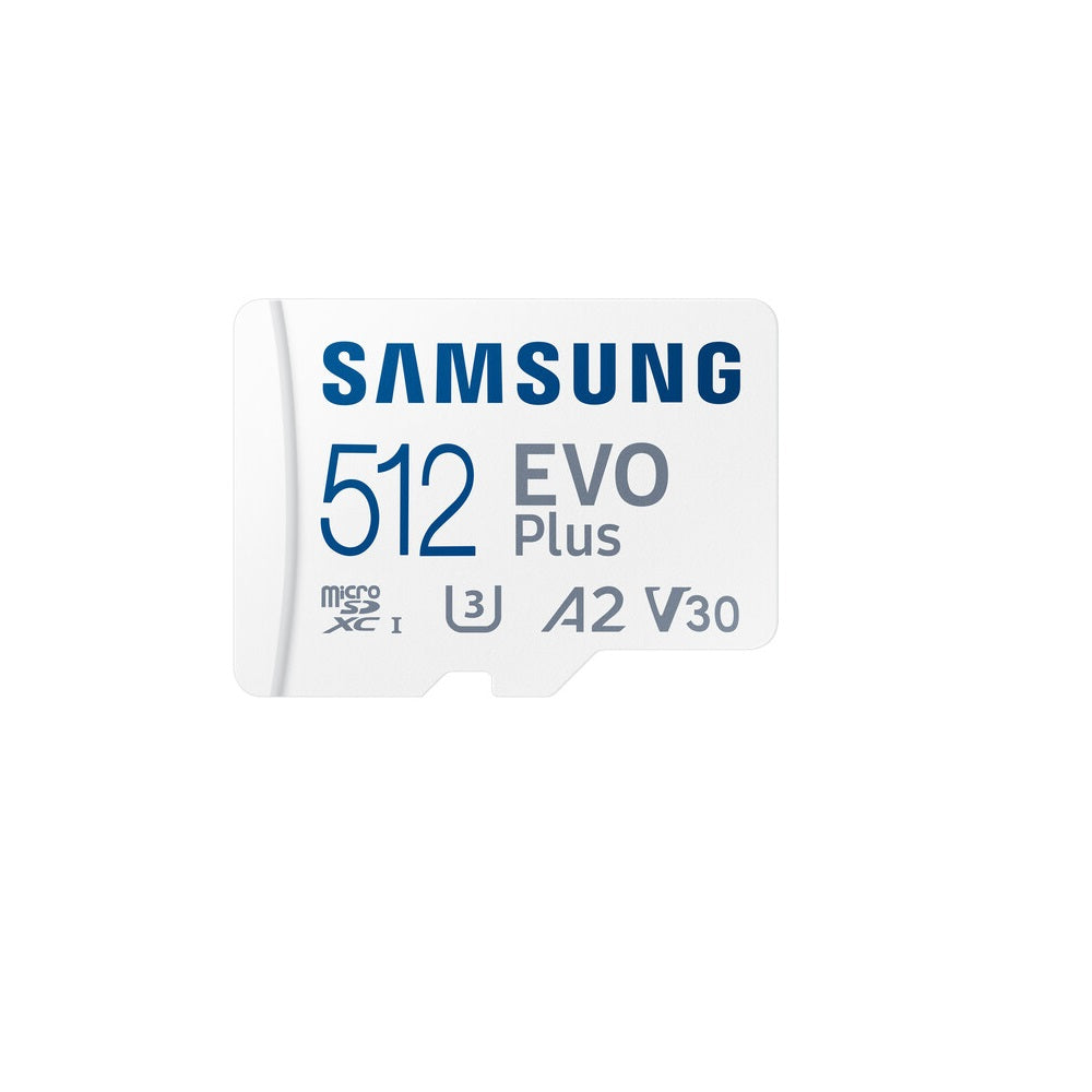 SAMSUNG 512GB EVO Plus microSD Memory Card 130MB/s