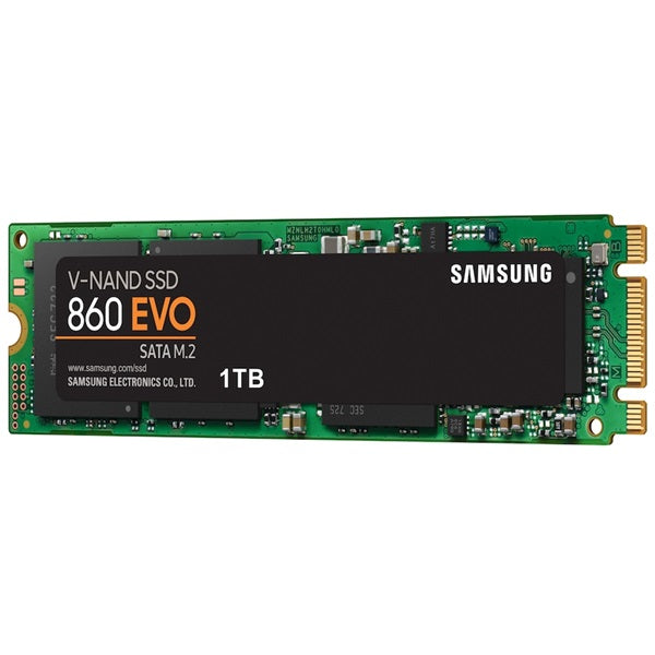 SAMSUNG 860 EVO SSD 1TB M.2 SATA V-NAND, 550MB/s