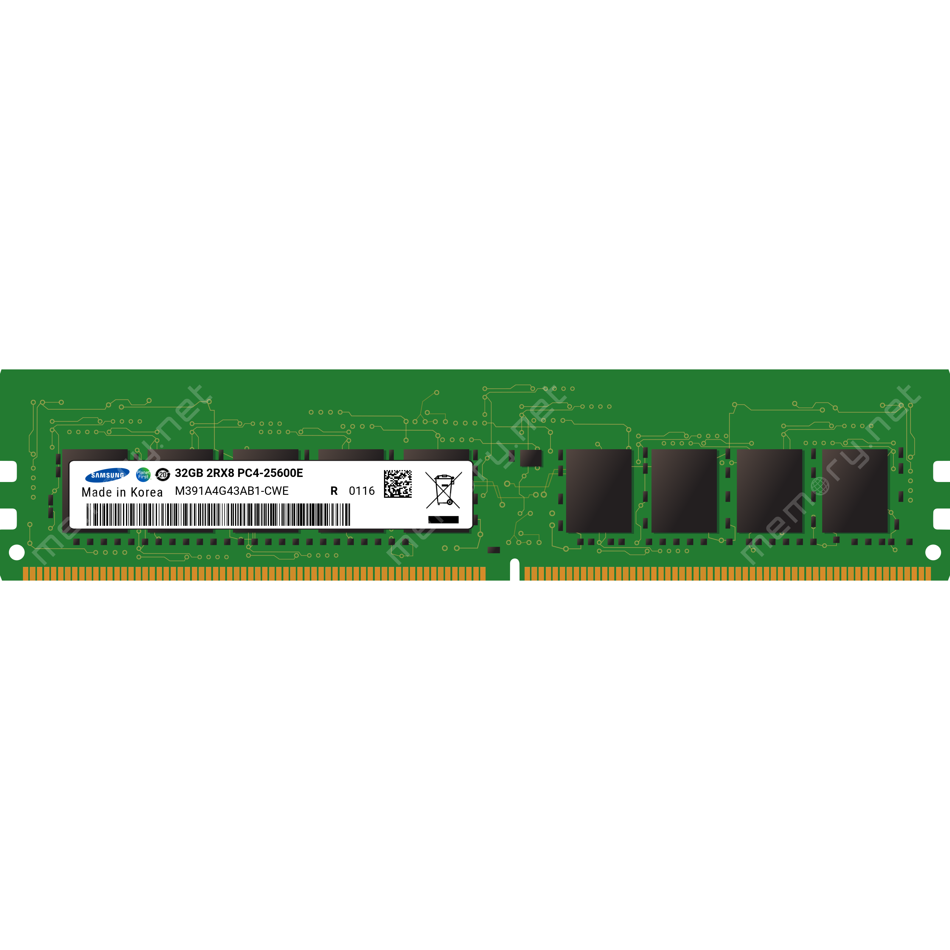 Samsung Memory - 32GB / DDR4 / 288-pin / 3200MHz / Desktop Memory Module