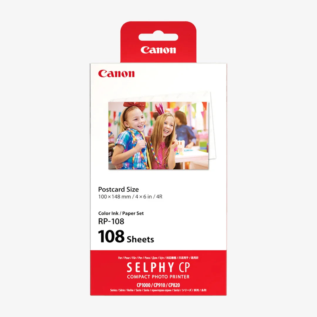 Canon RP 108 High Capacity Color Ink/Paper Set