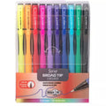 SERVE BROAD TIP FINELINER 08MM IN 10 PCS PET POUCH