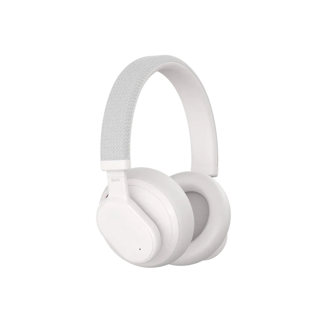 SIA Hybrid ANC Bluetooth Headphone SIA H501BT PRO white