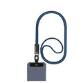 SIA Powerlink Soft Rubber Type C - Type C Lanyard Cable 60W - 1.2M - Navy Blue