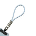 SIA Powerlink - Soft Rubber Type C - Type C Lanyard Cable 60W - 30Cm - Light Blue