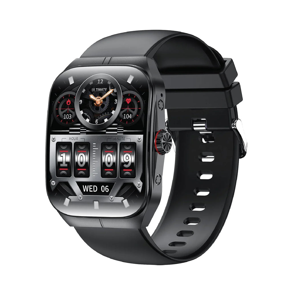 SIA WATCH EDGE Black With Two Straps  HK80