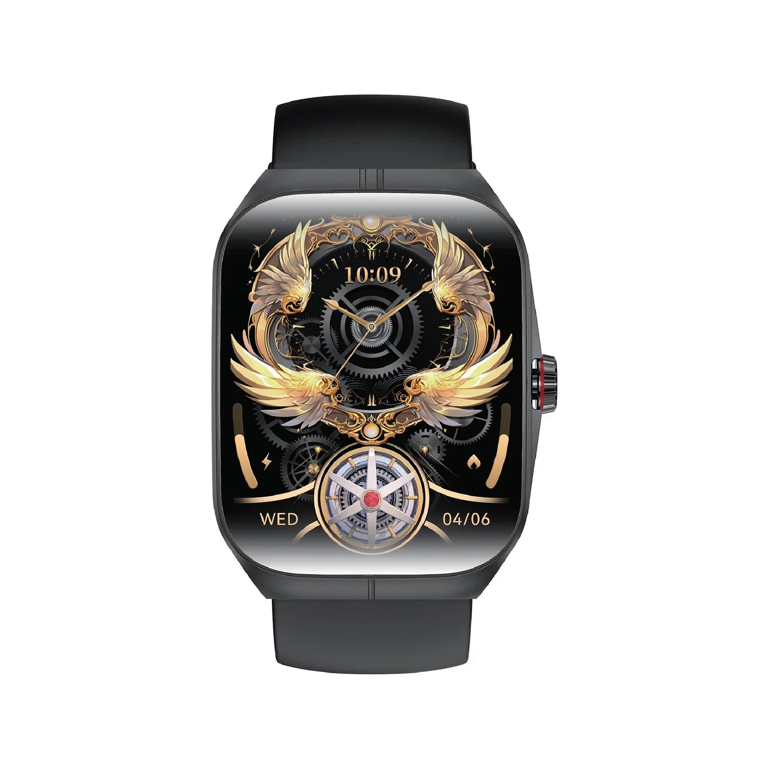 SIA WATCH EDGE Black With Two Straps  HK80