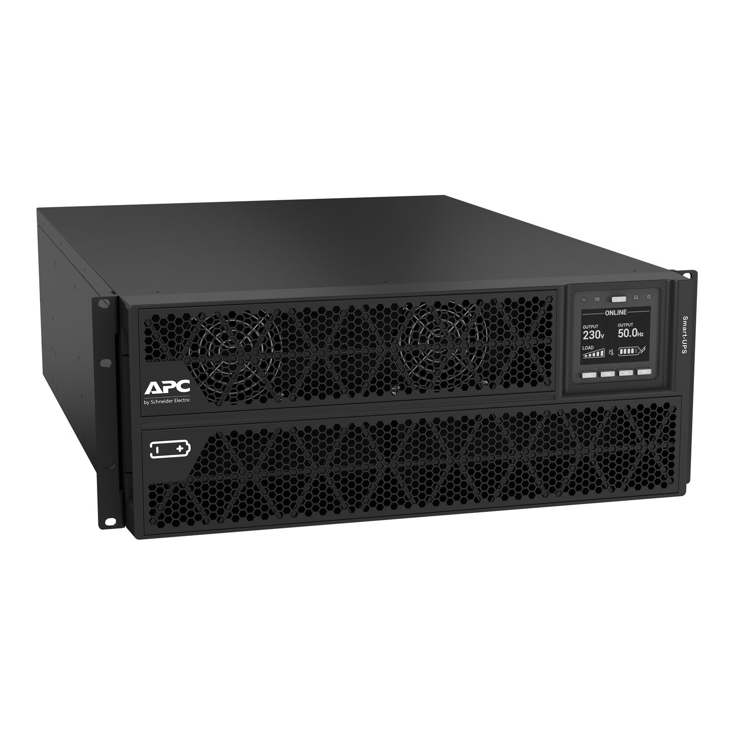 APC Smart-UPS RT 6000VA, 230V, LCD, without kit, 2x IEC 60320 C13 & 1x IEC 60320 C19 outlets (SRTG6KXLI)