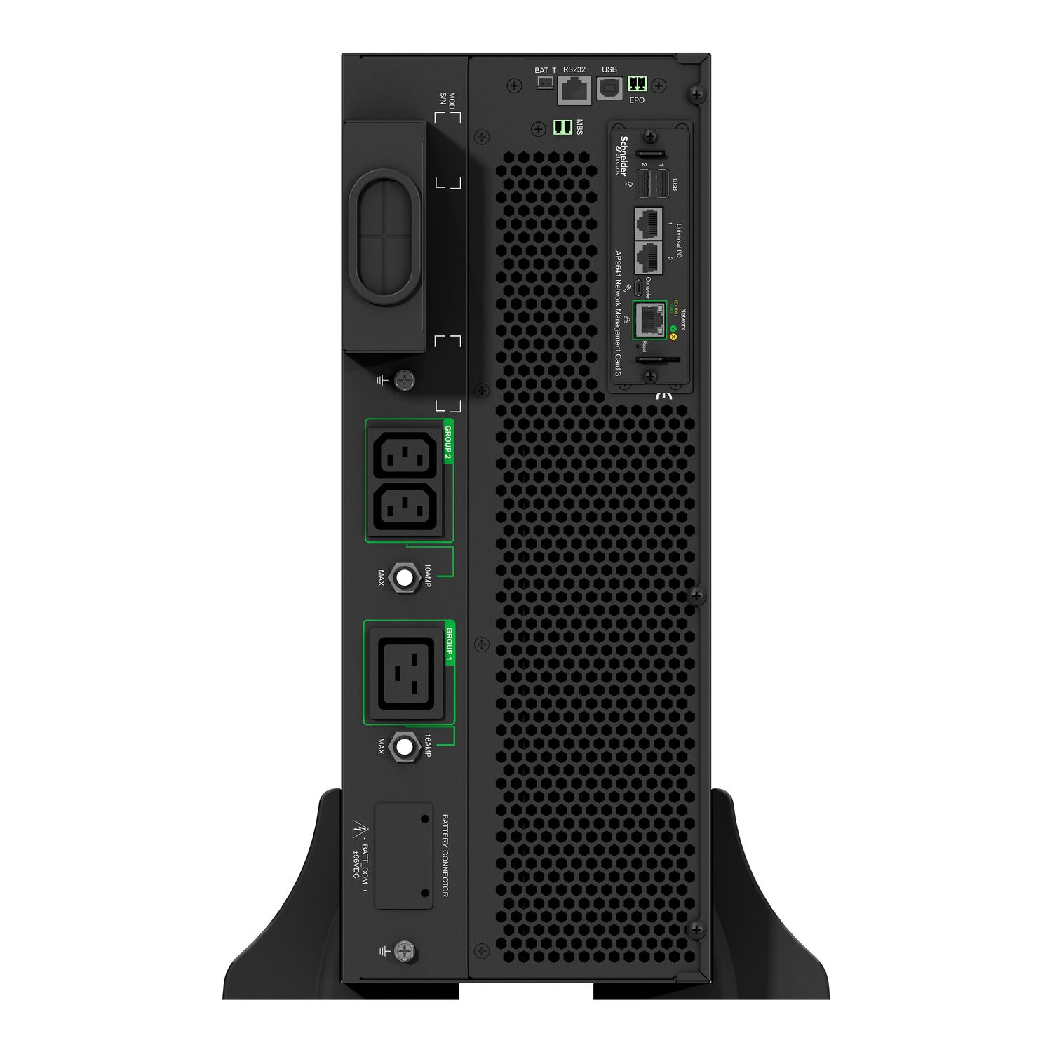 APC Smart-UPS RT 6000VA, 230V, LCD, without kit, 2x IEC 60320 C13 & 1x IEC 60320 C19 outlets (SRTG6KXLI)
