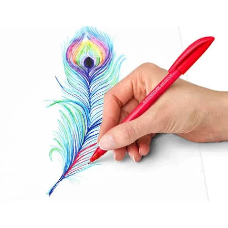 STAEDTLER BALLPEN ASSORTED 10COL