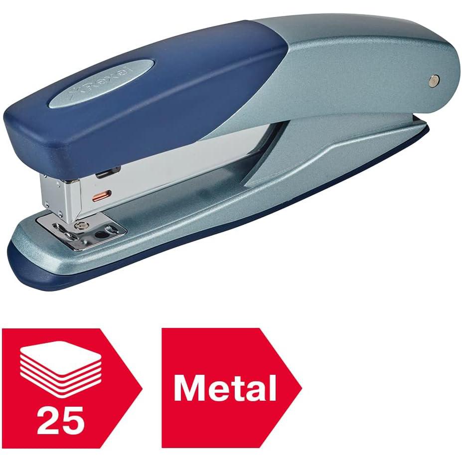 STAPLER REXEL TORADOR SILVER / BLUE
