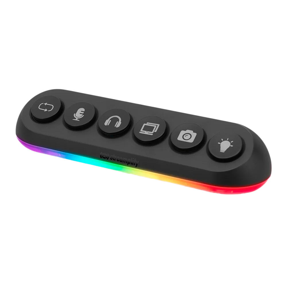 STREAMPLIFY HUB DECK 5 RGB - Black