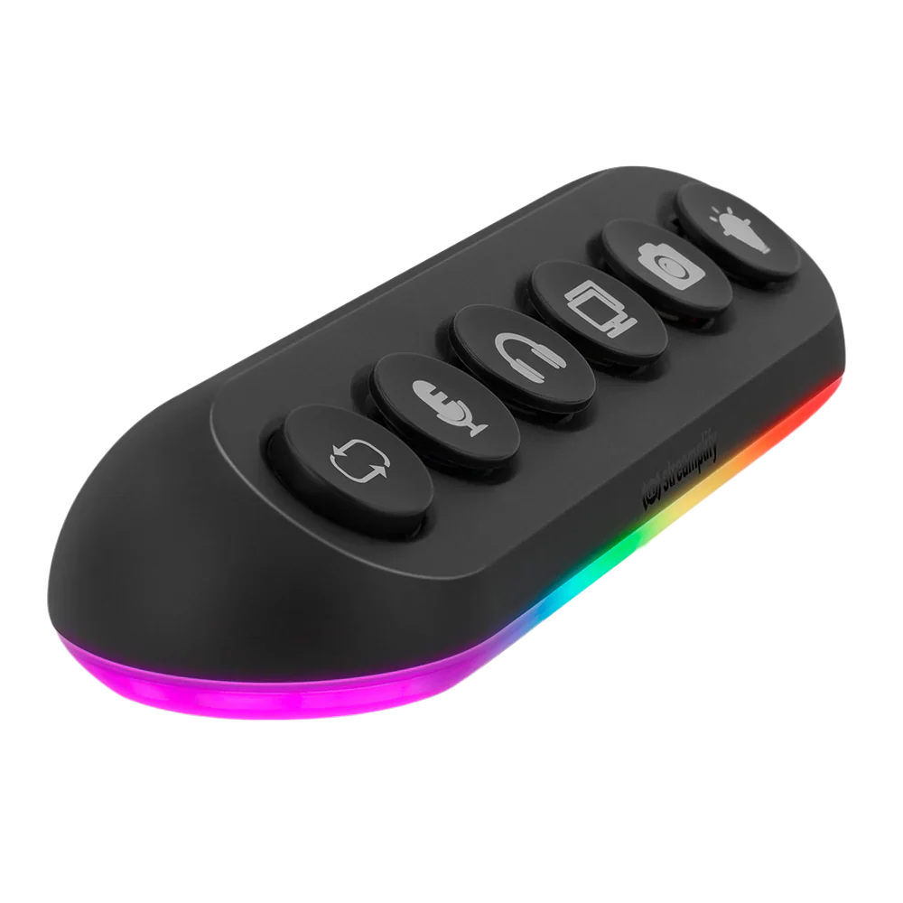 STREAMPLIFY HUB DECK 5 RGB - Black
