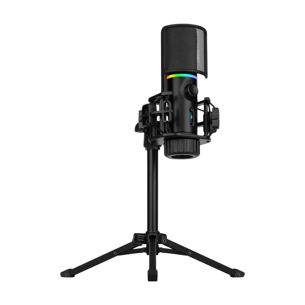 STREAMPLIFY MIC TRIPOD RGB Microphone With Tripod