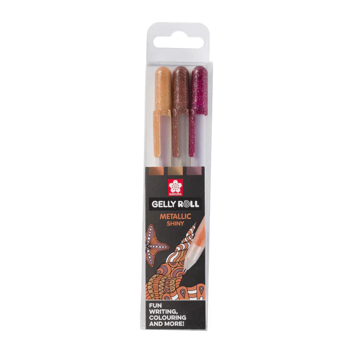 Sakura Gelly Metallic Nature Set 3