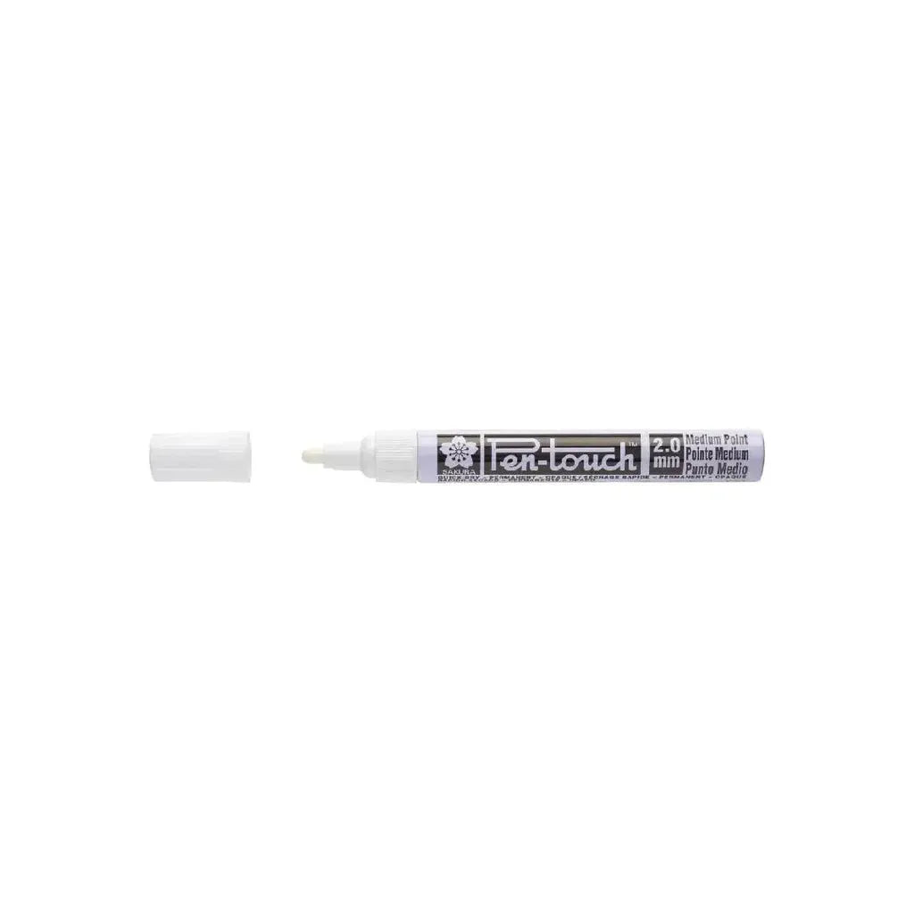 Sakura Pen-Touch Calligraphy Med White