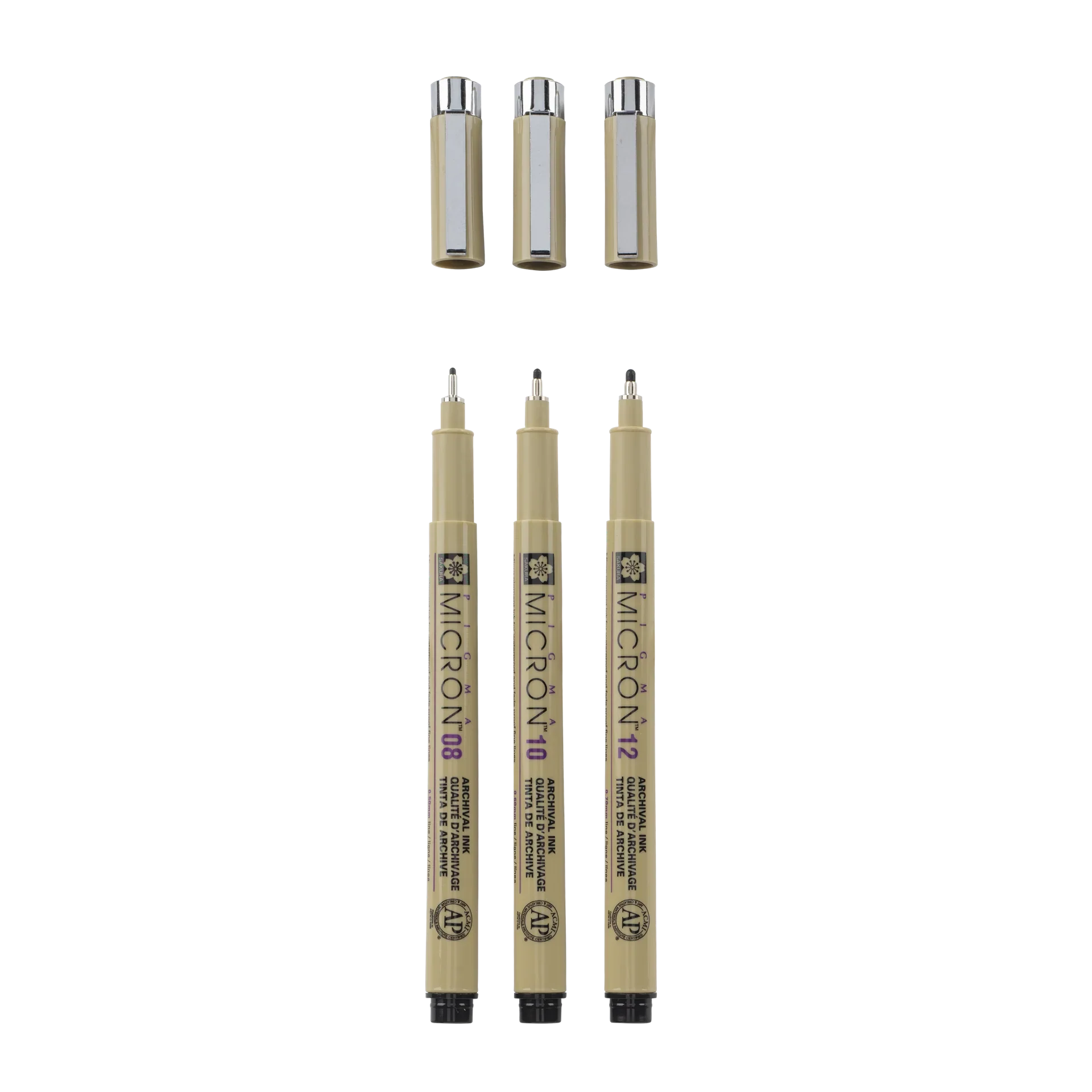 Sakura Pigma Micron Set 3 08-10-12