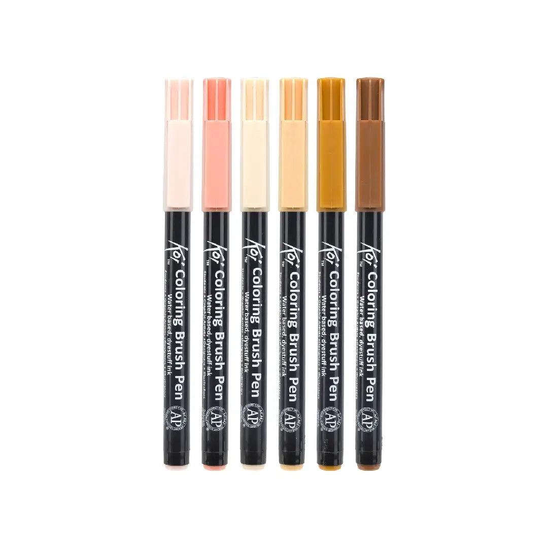 Sakura Koi Color Brush Portrt.Set 6