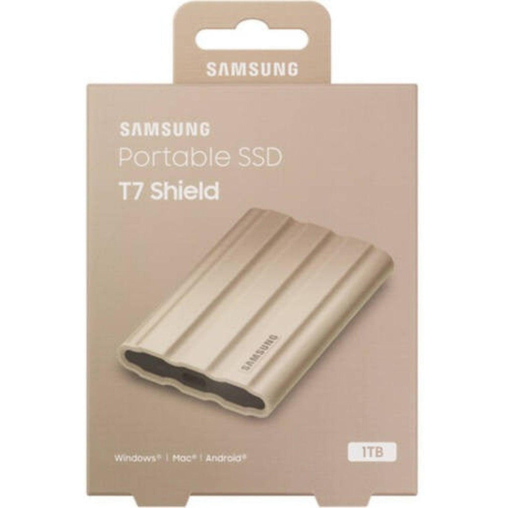 Samsung 1Tb Portable Ssd T7 Shield Usb 3.2 1050Mb/S Mu-Pe1T0K